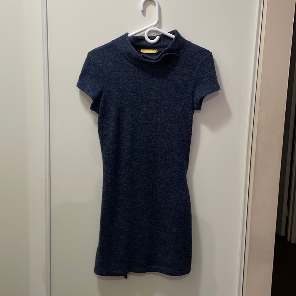 Like new PURPLE JAM belted sweater dress from Italy.